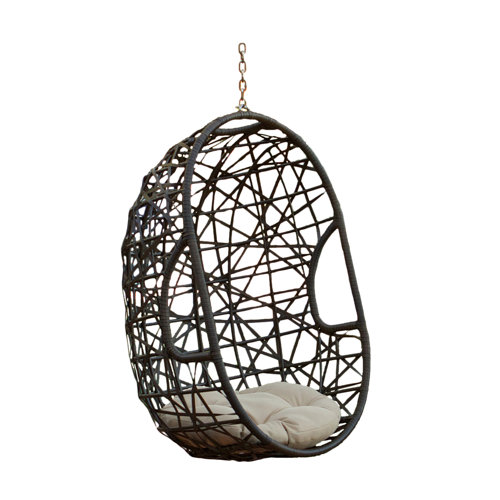 World Menagerie Kamil Indoor/Outdoor Hanging Basket Chair (Stand Not